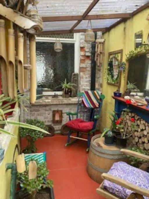 贝尔法斯特Unique Bohemian Artist Townhouse别墅 贝尔法斯特